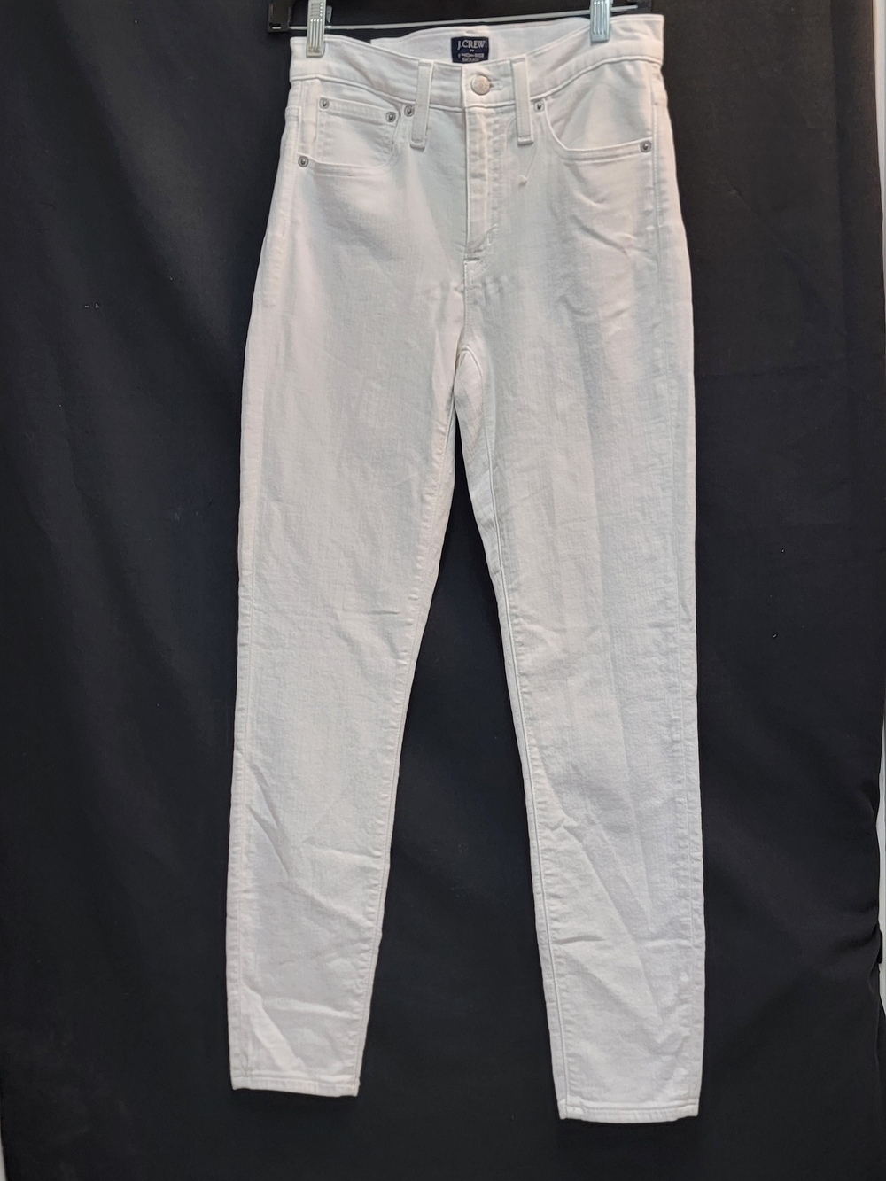 J. Crew White Skinny Jeans - Slim High-Rise